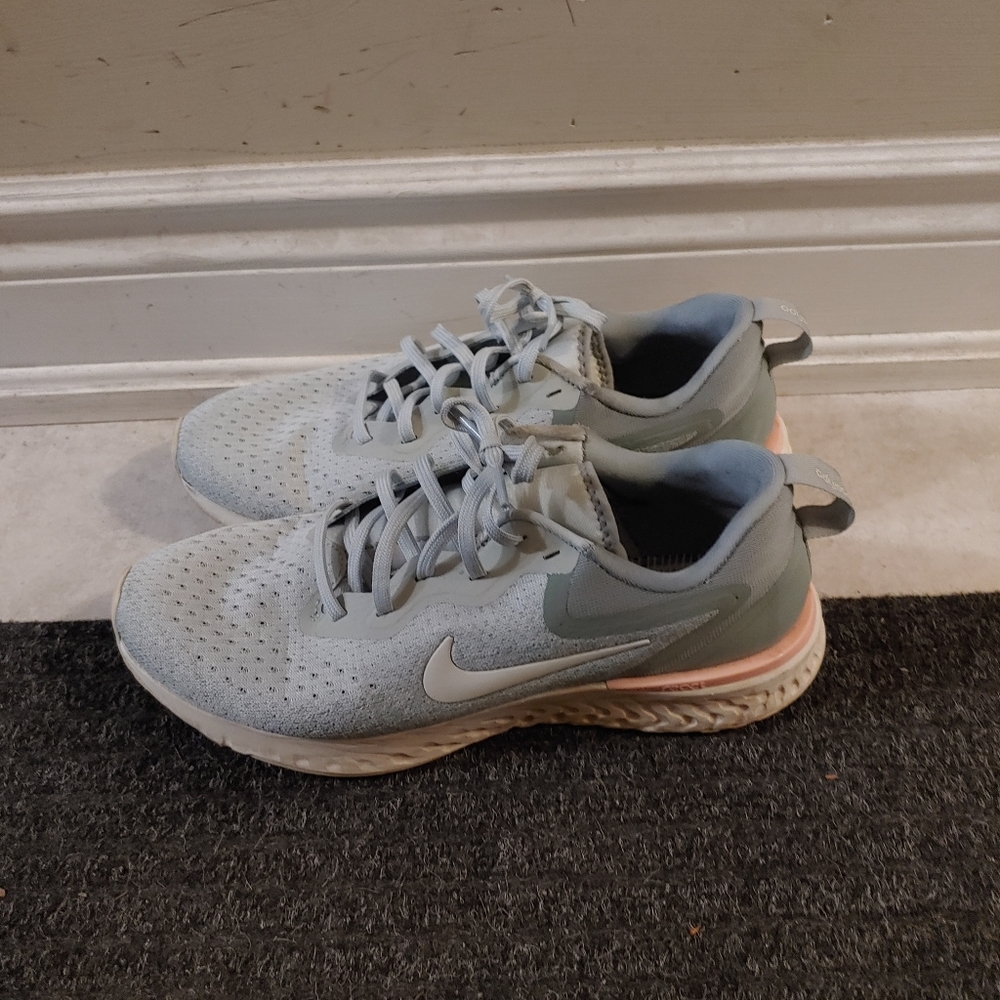 Nike React Flyknit running shoes